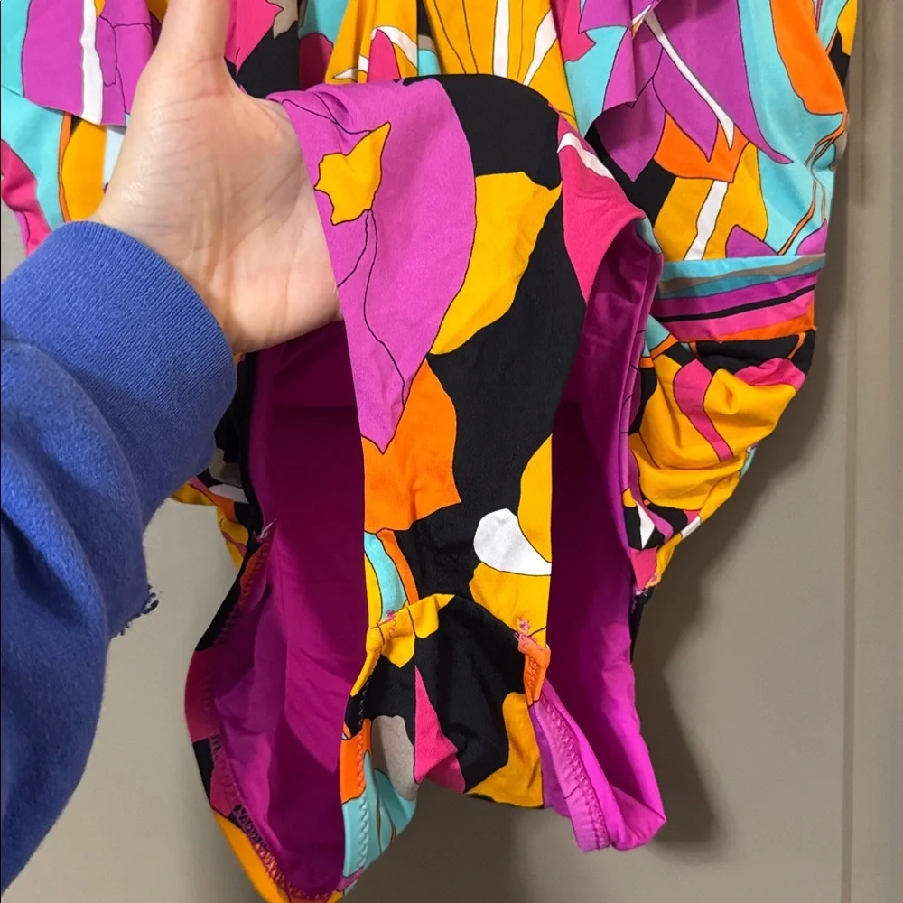 Trina Turk • Gemini Ruffle One Piece Swimsuit - Picture 3 of 8